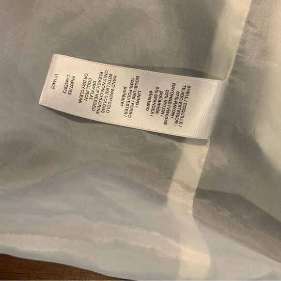 Laundry by Shelli Segal Jacket Geometric Cutout Coat Size 4 Chic Layering Piece - Picture 10 of 11